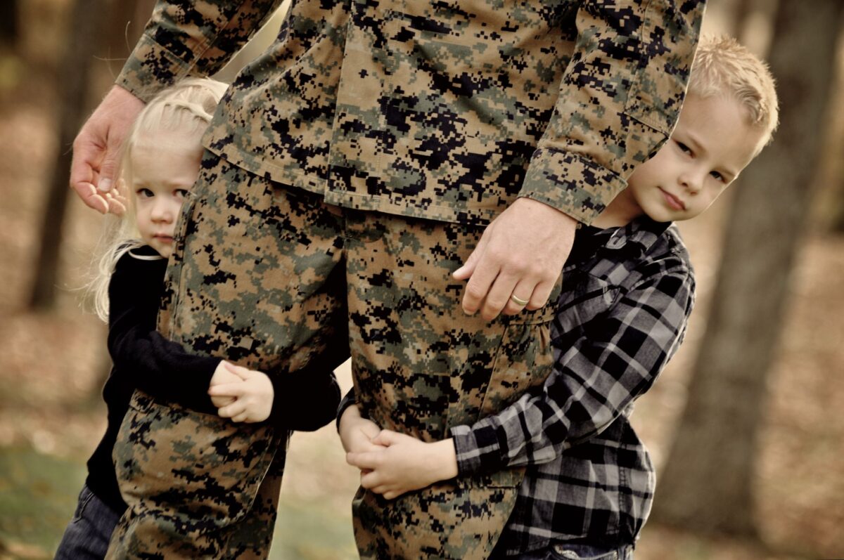 Военнослужащий и алименты детям